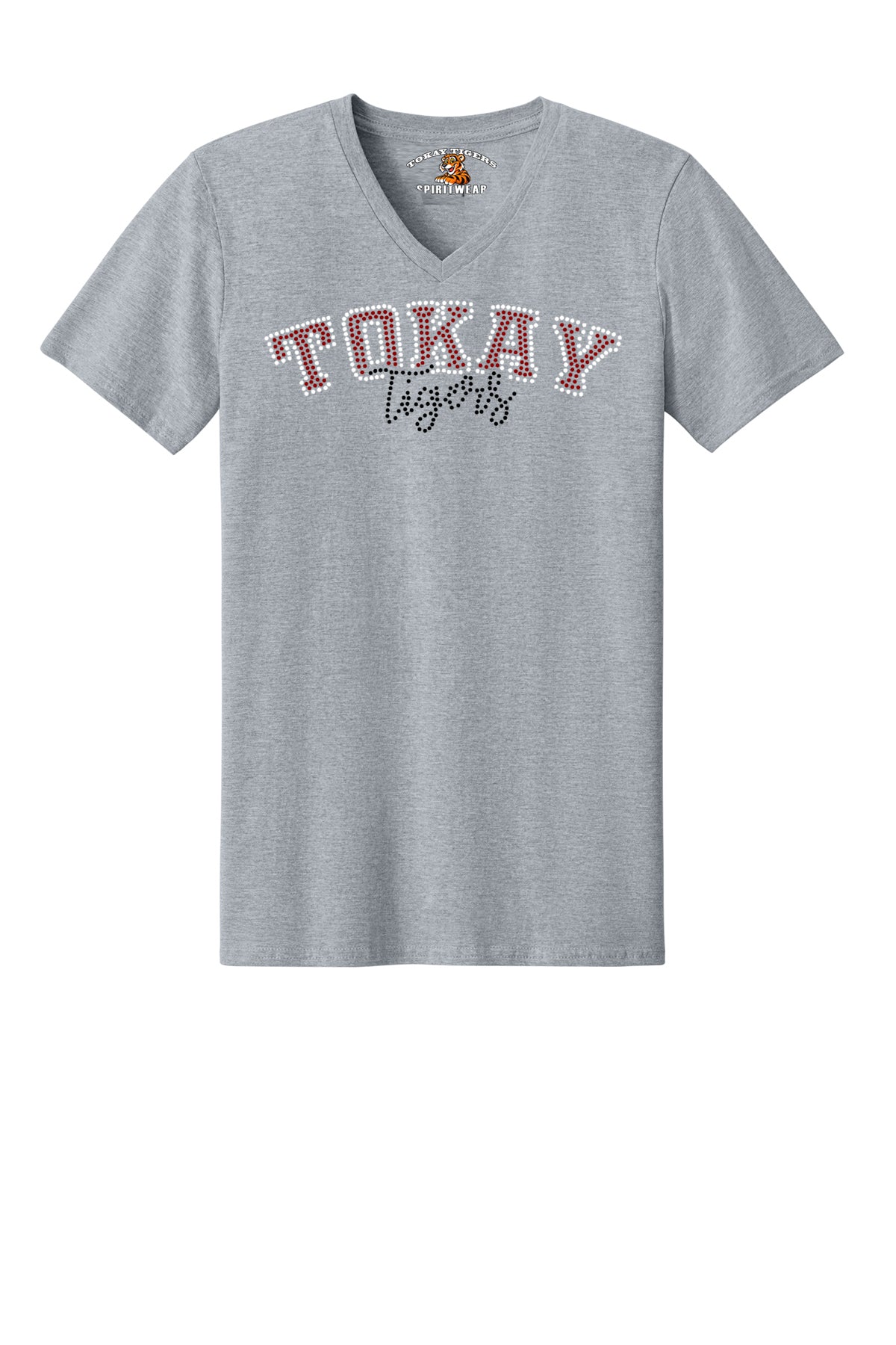 Tokay Tigers Holographic V-neck